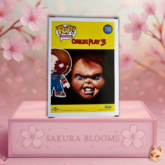 Funko Pop Movies Chucky #798 Child’s Play 3 Walmart Exclusive 2019 Horror Vinyl - Picture 7 of 7